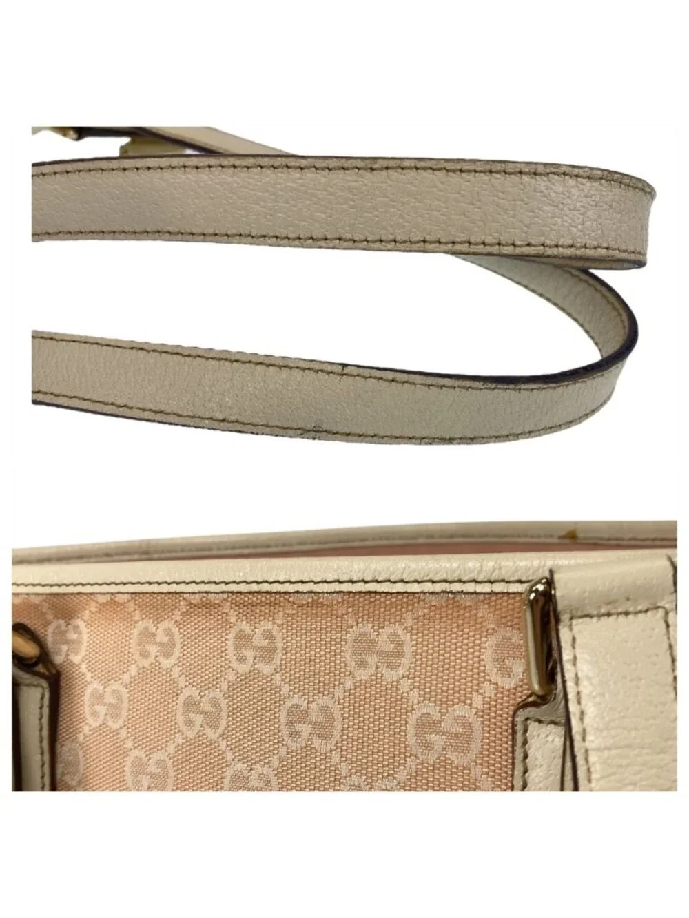 Gucci Sherry Line Pink Tote Bag
